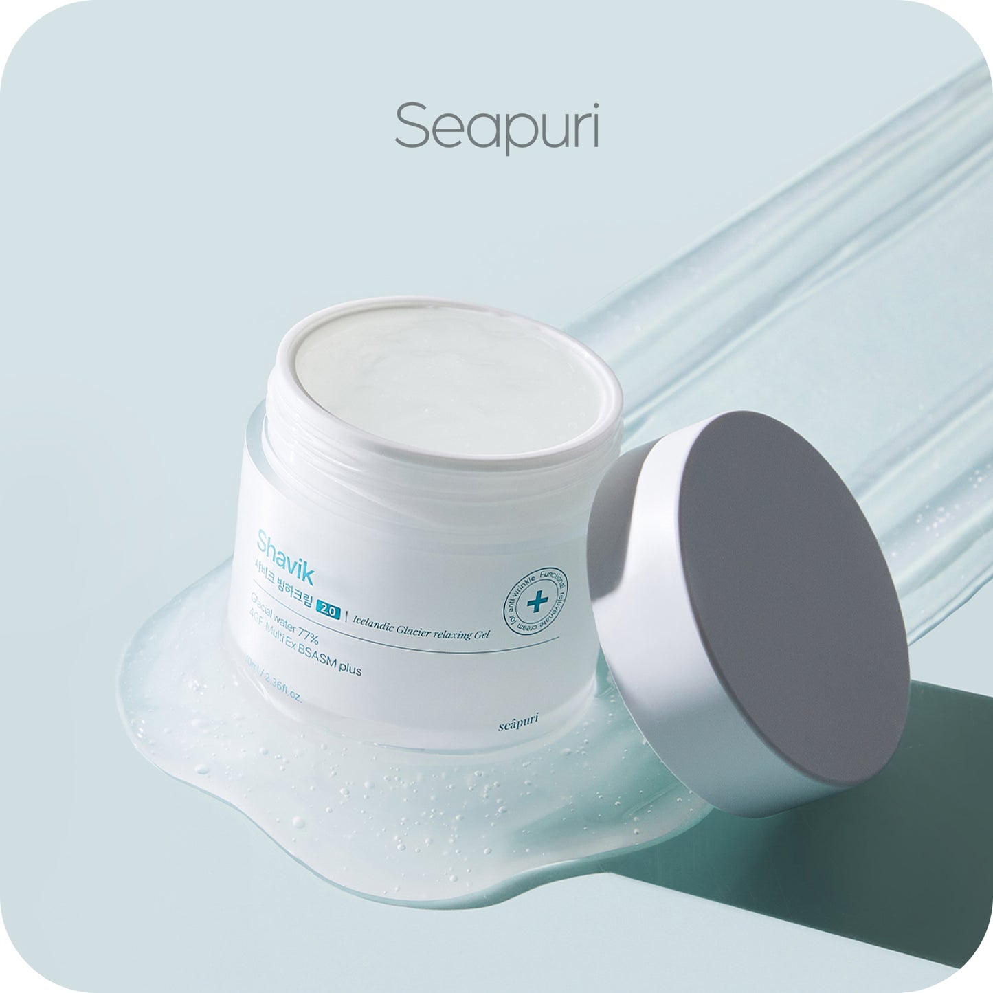 [Seapuri] Shavik Icelandic Glacier Acne Scar Cream Deep Moisture & Skin Barrier Protection 70ml