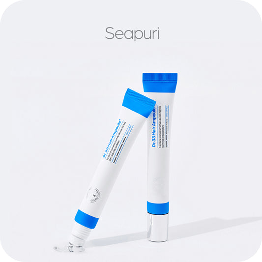 [Seapuri] Dr.33 Premium Anti Hair Loss Ampoule | Scalp Health & Regrowth | Hair follicle cloning | Root Booster 20ml