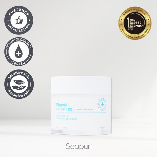 [Seapuri] Shavik Icelandic Glacier Acne Scar Cream Deep Moisutre & Skin Barrier Protection 70ml