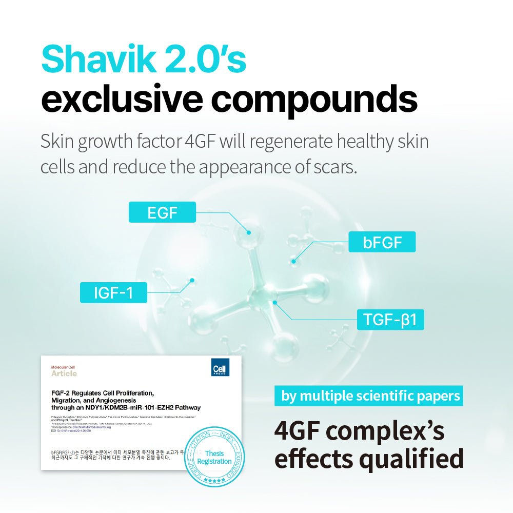 Shavik Icelandic Glacier Cream + Spicuraxel Pore - tightening Ampoule - Sea puri